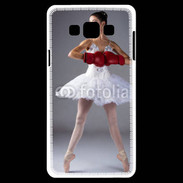 Coque Samsung A7 Danseuse classique avec gants de boxe