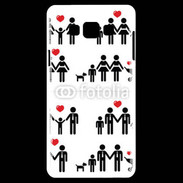 Coque Samsung A7 Gay et lesbiennes en couple