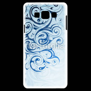 Coque Samsung A7 Fond tribal bleu