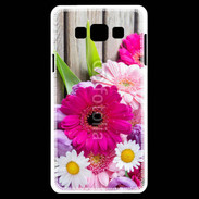 Coque Samsung A7 Bouquet de fleur sur bois