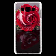 Coque Samsung A7 Belle rose Rouge 10