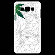 Coque Samsung A7 Fond cannabis