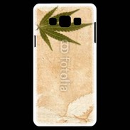Coque Samsung A7 Fond cannabis vintage