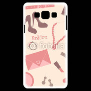 Coque Samsung A7 Fond fashion rose 4