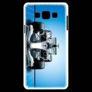 Coque Samsung A7 Formule 1 sur fond bleu