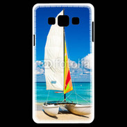 Coque Samsung A7 Bateau plage de Cuba
