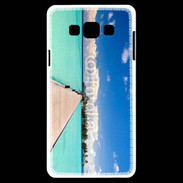Coque Samsung A7 Ponton sur mer des tropiques