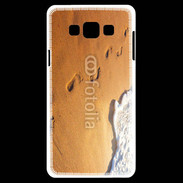 Coque Samsung A7 Trace de pas sur la plage