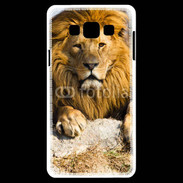 Coque Samsung A7 Tête de lion