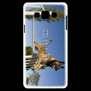 Coque Samsung A7 Chien agility
