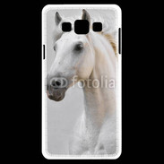 Coque Samsung A7 Portrait cheval blanc 11