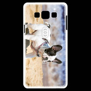 Coque Samsung A7 Bulldog français nain