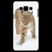 Coque Samsung A7 Lynx des neiges