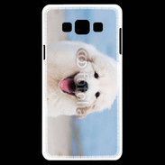 Coque Samsung A7 Chiot Golden retriever 16