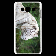 Coque Samsung A7 Magnifique tigre blanc