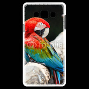 Coque Samsung A7 Macaw bleu et rouge 75