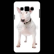 Coque Samsung A7 Bull Terrier blanc 600