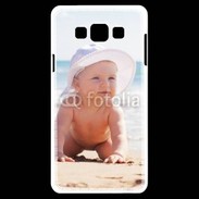 Coque Samsung A7 Bébé à la plage