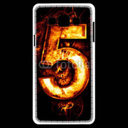 Coque Samsung A7 Cinq en feu