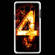 Coque Samsung A7 Quatre en feu