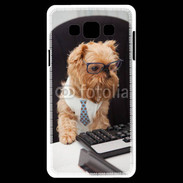 Coque Samsung A7 Chien informaticien