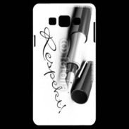 Coque Samsung A7 Respect en écriture