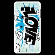 Coque Samsung A7 Love cartoon 500