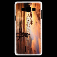 Coque Samsung A7 Couple romantique sur la plage 2