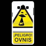 Coque Samsung A7 Warning Ovni