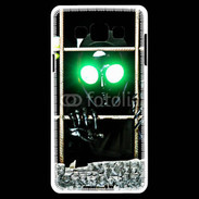 Coque Samsung A7 Œil vert Alien