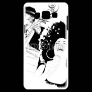 Coque Samsung A7 Chanteuse de Jazz