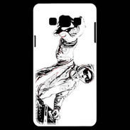 Coque Samsung A7 DJ en dessin