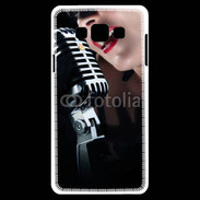 Coque Samsung A7 Chanteuse 1