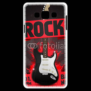 Coque Samsung A7 Festival de rock rouge