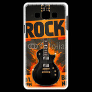 Coque Samsung A7 Festival de rock orange