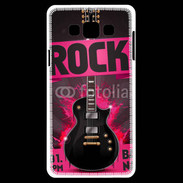 Coque Samsung A7 Festival de rock rose