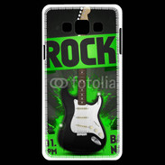 Coque Samsung A7 Festival de rock vert