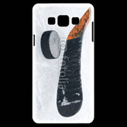 Coque Samsung A7 Crosse et palet de Hockey sur glace