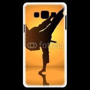 Coque Samsung A7 Silhouette de karatéka