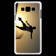 Coque Samsung A7 beach soccer couché du soleil