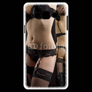 Coque Samsung A7 Charme miroir