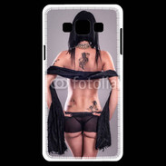 Coque Samsung A7 Sexy Tattoo Girl