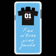 Coque Samsung A7 Pilier gauche Bonus offensif-défensif Bleu 2
