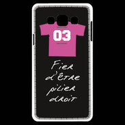 Coque Samsung A7 Pilier droit Bonus offensif-défensif Noir