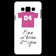 Coque Samsung A7 Deuxième ligne G Bonus offensif Blanc