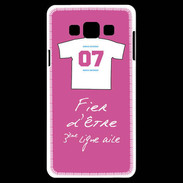 Coque Samsung A7 Troisième ligne D Bonus offensif-défensif Rose