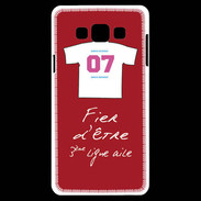 Coque Samsung A7 Troisième ligne D Bonus offensif-défensif Rouge