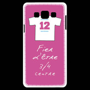 Coque Samsung A7 3/4 centre G Bonus offensif-défensif Rose