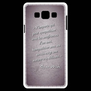 Coque Samsung A7 Sympathiser Violet Citation Oscar Wilde