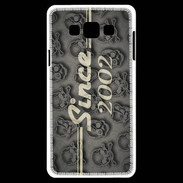 Coque Samsung A7 Since crane gris 2002